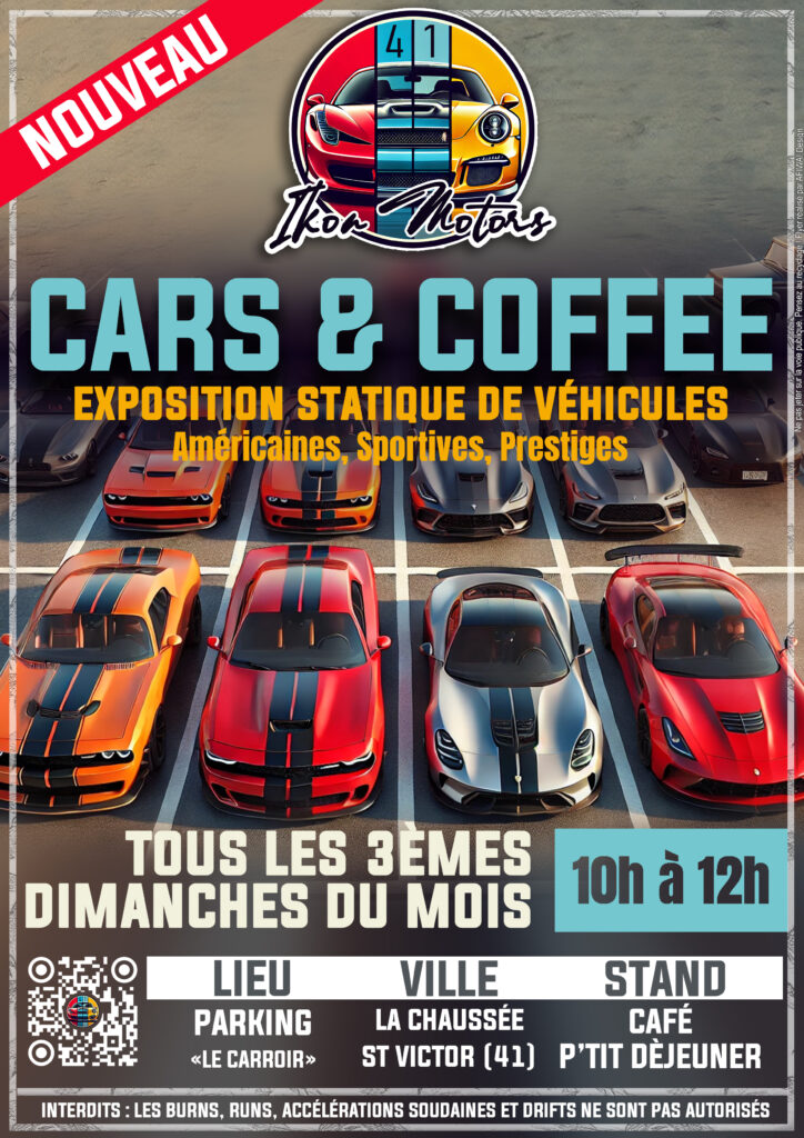 3ème Cars & Coffee “IKON MOTORS”